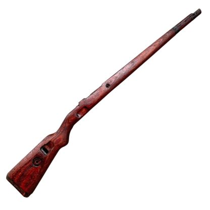 Original WWII German Mauser K98 wooden rifle stock militaria