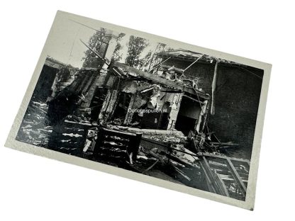 Original WWII Dutch photo of the bombing of Roosendaal in 1944 - Image 2