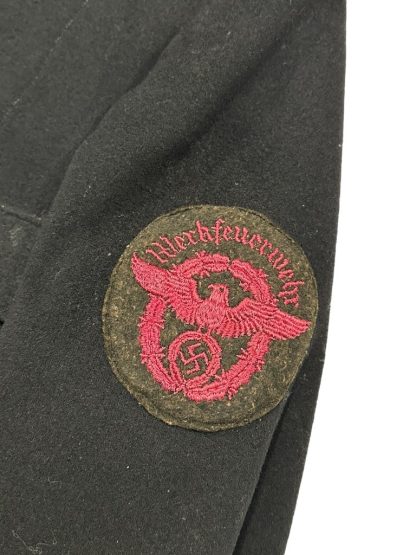 Original WWII German Werkfeuerwehr uniform jacket - Image 5