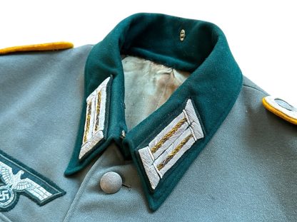 Original WWII German WH Kavallerie-Regiment 14 'Hauptmann' M36 uniform jacket - Image 6