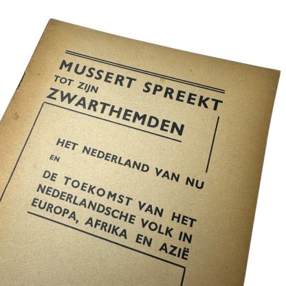 Original WWII Dutch NSB brochure - Image 2