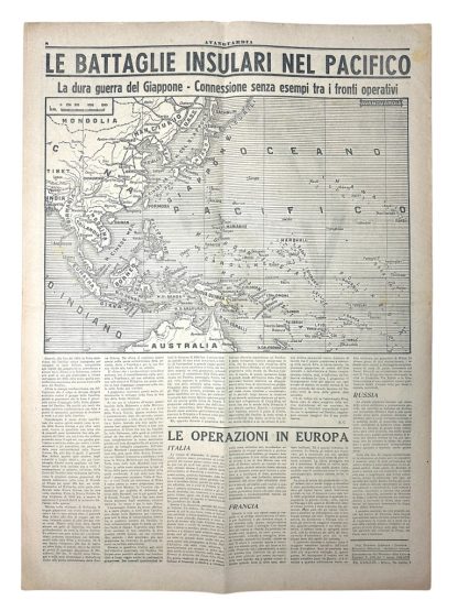 Original WWII Italian Waffen-SS newspaper - Image 13