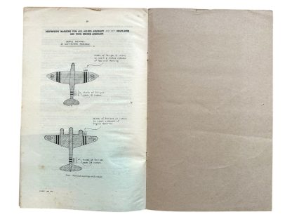 Original WWII US D-Day secret 'Omaha beach' assault plan map with brochure - Image 25