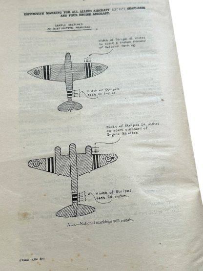 Original WWII US D-Day secret 'Omaha beach' assault plan map with brochure - Image 26