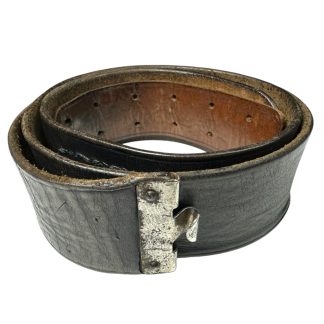 Original WWII German political leather belt (SA/Hitlerjugend)