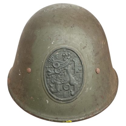 Original WWII Dutch M34 army helmet