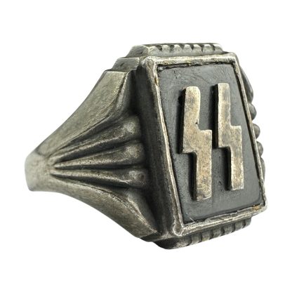 Original WWII German SS silver ring