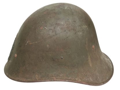 Original WWII Dutch M34 army helmet - Image 3