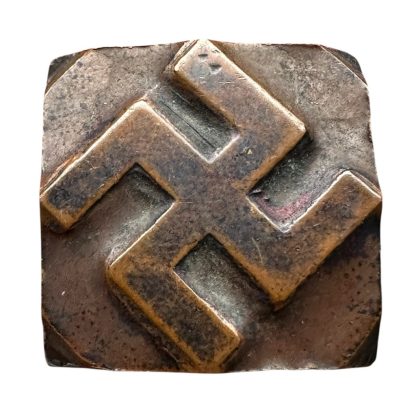 Original WWII German swastika ink stamp