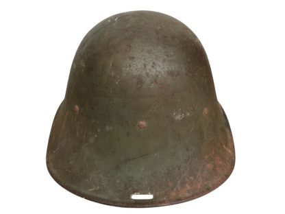 Original WWII Dutch M34 army helmet - Image 6