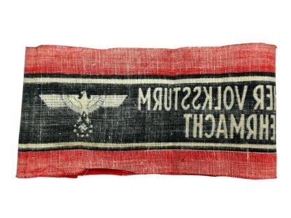 Original WWII German Volkssturm armband - Image 5