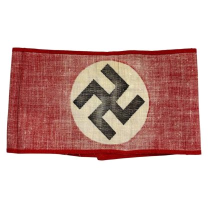 Original WWII German NSDAP late war printed armband