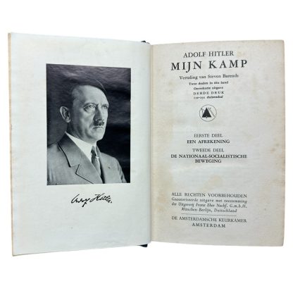 Original WWII Dutch MK book from the town of Kuinre - Image 4