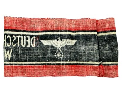 Original WWII German Volkssturm armband - Image 6