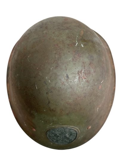 Original WWII Dutch M34 army helmet - Image 5