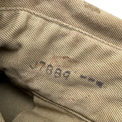 Original WWII US 82nd Airborne division M42 Jump smock of 2nd Lieutenant William C. Comstock (Captured on D-Day on June 6th, 1944) - Image 7