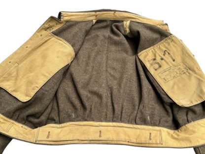 Original WWII Canadian battle dress jacket 1941 - Image 8