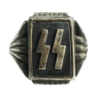 Original WWII German SS silver ring