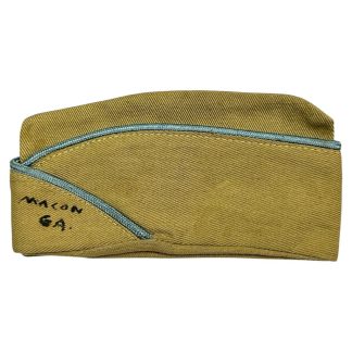 Original WWII US infantry overseas cap for a baby or a doll