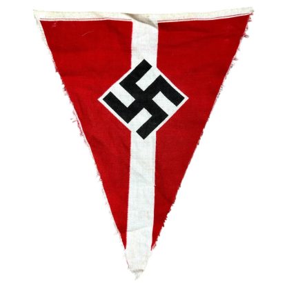 Original WWII German Hitlerjugend small flag