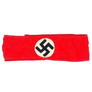 Original WWII German NSDAP narrow armband