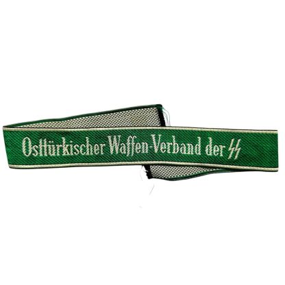 Original WWII Waffen-SS Osttürkischer Waffen-Verband der SS cuff title