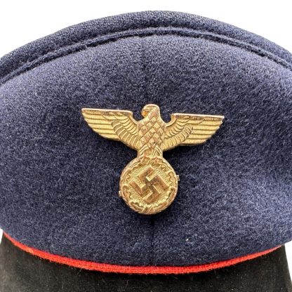 Original WWII German Reichsbahn visor cap