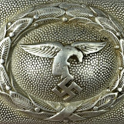 Original WWII German Luftwaffe early buckle by Dransfeld & Co