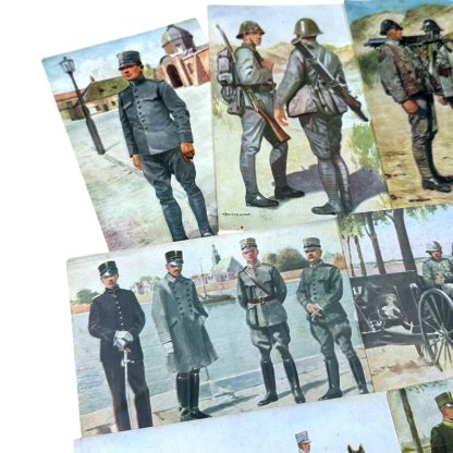 Original Pre 1940 Dutch army postcards