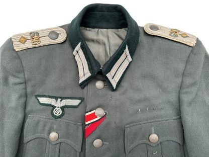 Original WWII German WH Oberleutnant uniform jacket Infanterie-Regiment 620