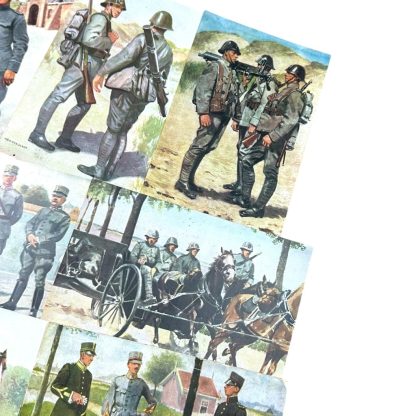 Original Pre 1940 Dutch army postcards