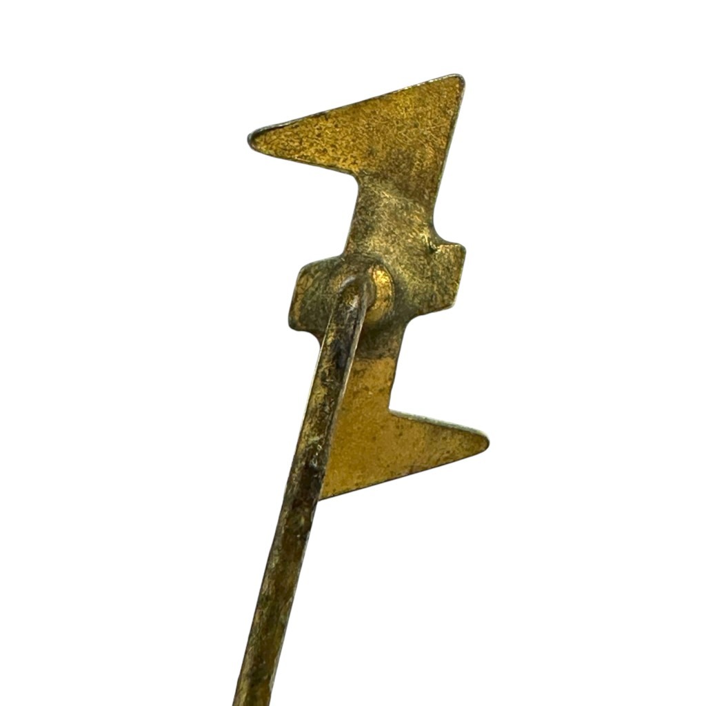Original WWII Dutch NSB 'Wolfsangel' stickpin
