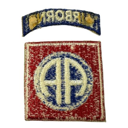 Original WWII US 82nd Airborne Division patch - Image 2