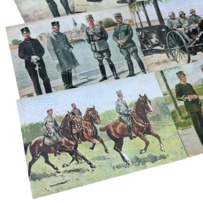 Original Pre 1940 Dutch army postcards