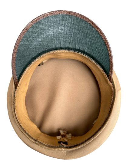 Original WWII US army visor cap - Image 6