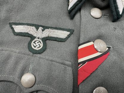 Original WWII German WH Oberleutnant uniform jacket Infanterie-Regiment 620 - Image 4