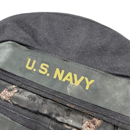 Original WWII US Navy cap - Image 2