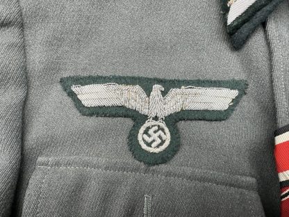 Original WWII German WH Oberleutnant uniform jacket Infanterie-Regiment 620 - Image 6