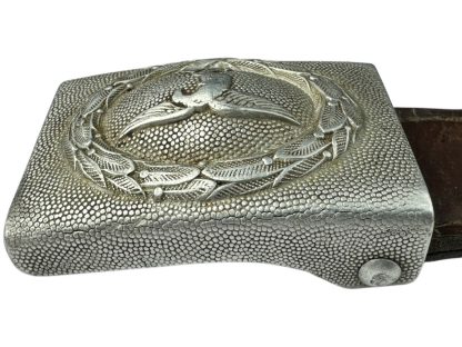 Original WWII German Luftwaffe early buckle by Dransfeld & Co - Image 8