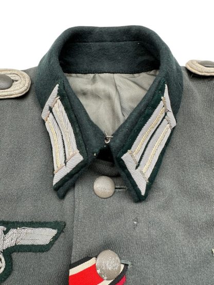 Original WWII German WH Oberleutnant uniform jacket Infanterie-Regiment 620 - Image 8