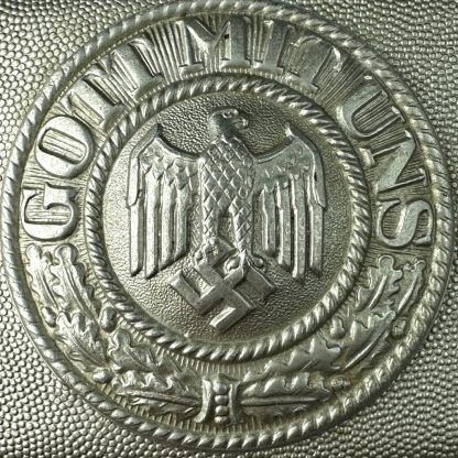 Original WWII German WH Heer parade buckle