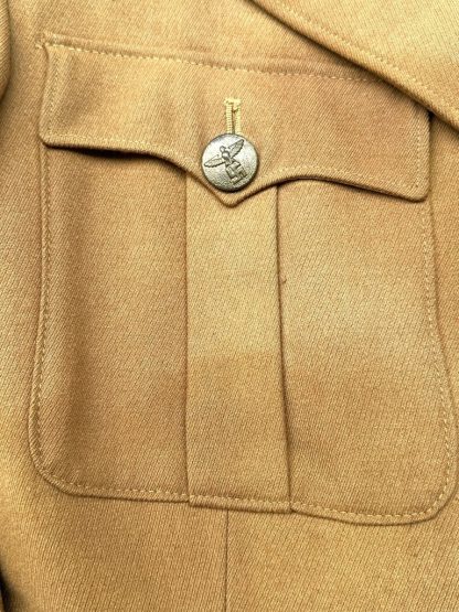 Original WWII German NSDAP Hauptabschnittsleiter uniform jacket with belt - Image 12