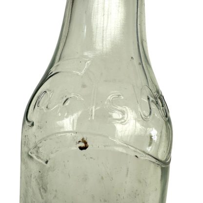 Original WWII Dansk Carlsberg Lemonade Flaske - Sjælden Vintage Danmark Sodavandssamlerobjekt