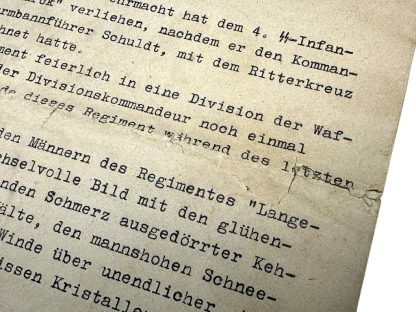 Original WWII German SS-Brigadeführer Hinrich Schuldt SS-Regiment ‘Langemarck’ set - Image 29