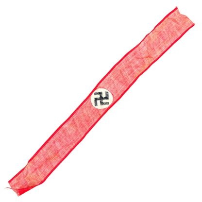 Original WWII German NSDAP narrow armband - Image 5