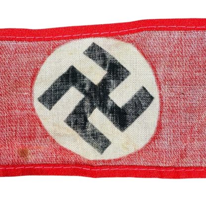 Original WWII German NSDAP narrow armband - Image 4