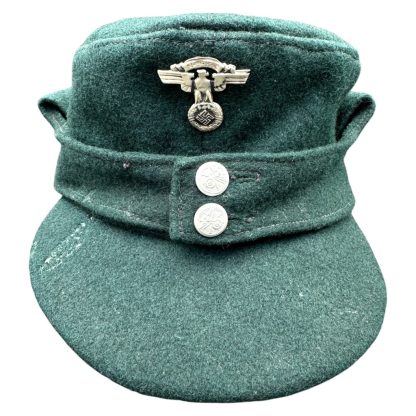 Original WWII Dutch NSKK field cap - Landwacht Nederland - Wach- und Schutzdienst - collaboratie