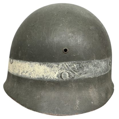 Original WWII US M1 helmet liner by Seaman Paper Company