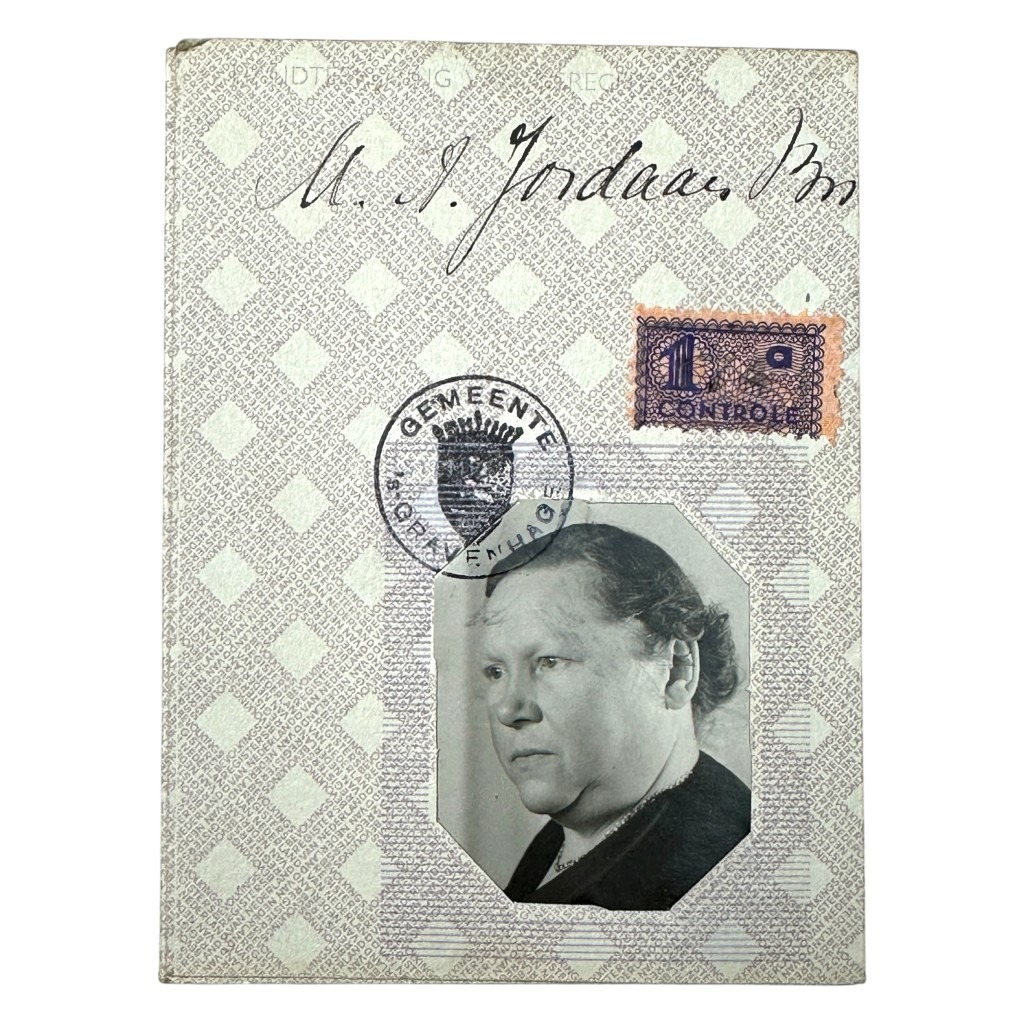 Original WWII Dutch persoonsbewijs Den Haag/Gorinchem - Image 2