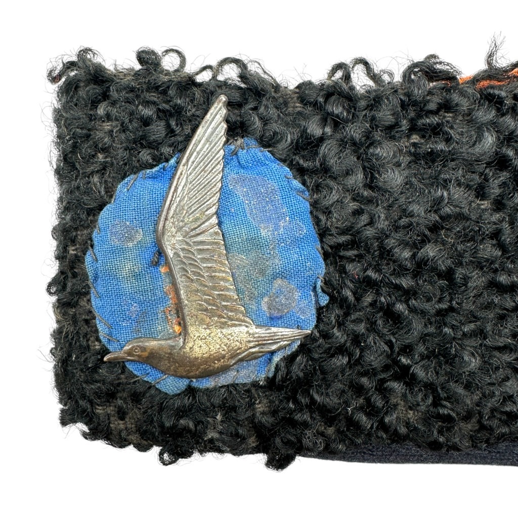 Original WWII Dutch Nationale Jeugdstorm ‘Karpoets’ overseas cap - Image 2